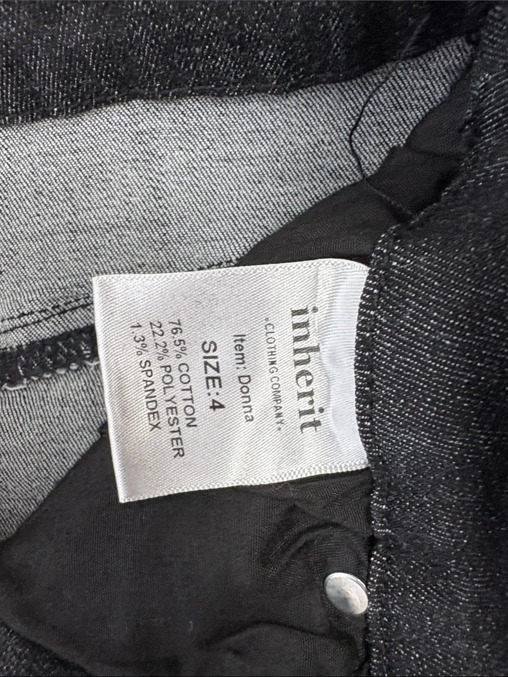 Inherit Clothing size like